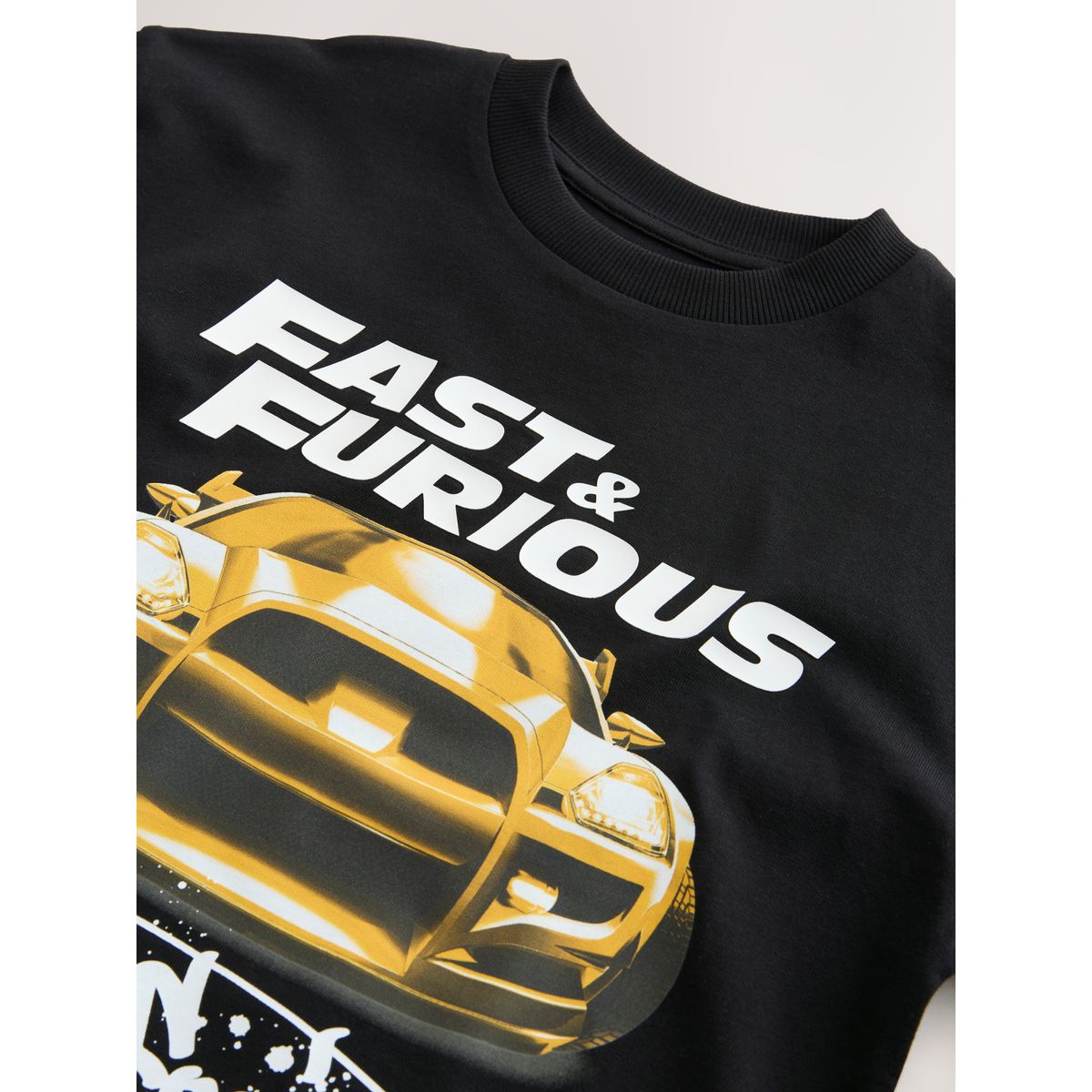 T-shirt fast & furious noir, NEXT