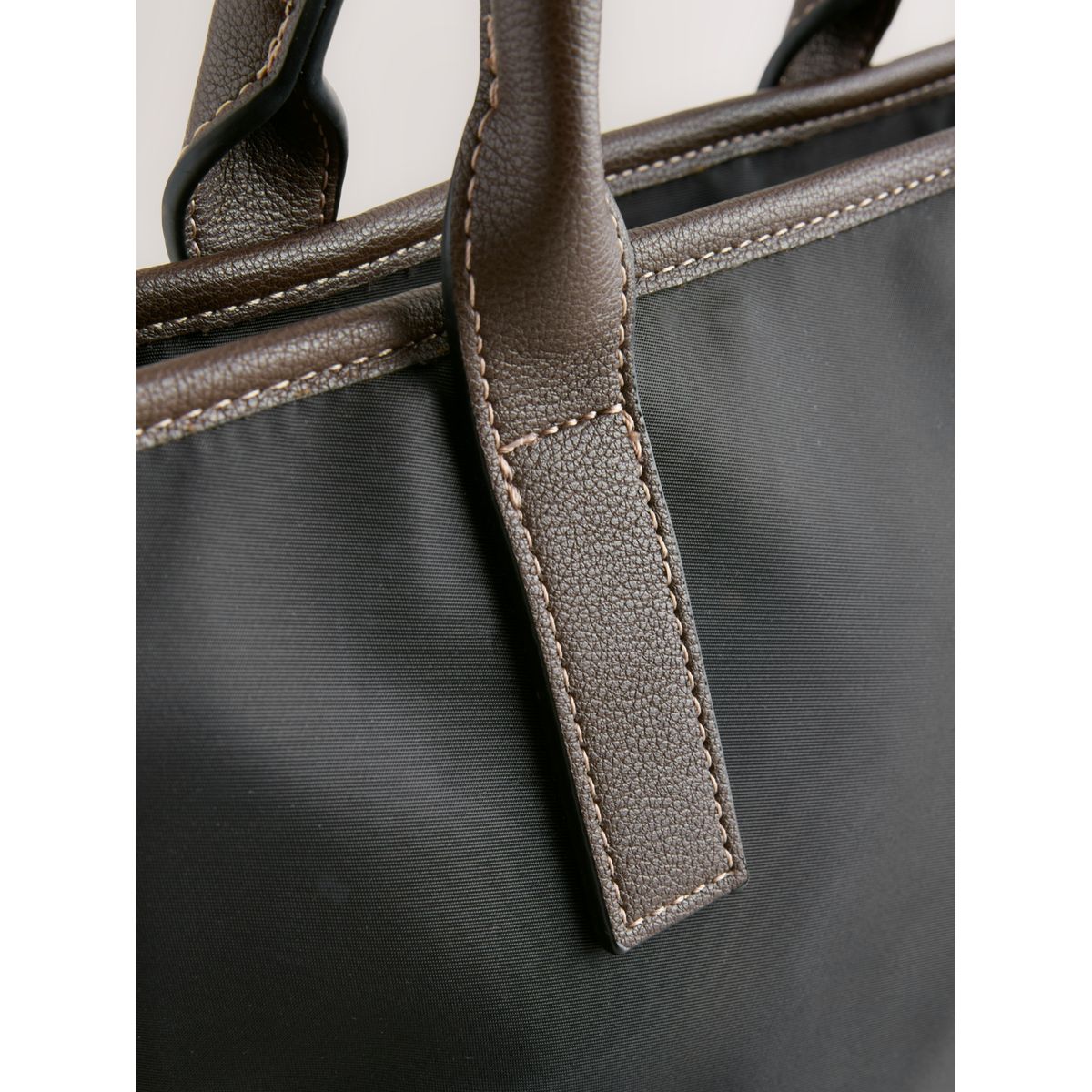 Sac à bandoulière en nylon noir, NEXT