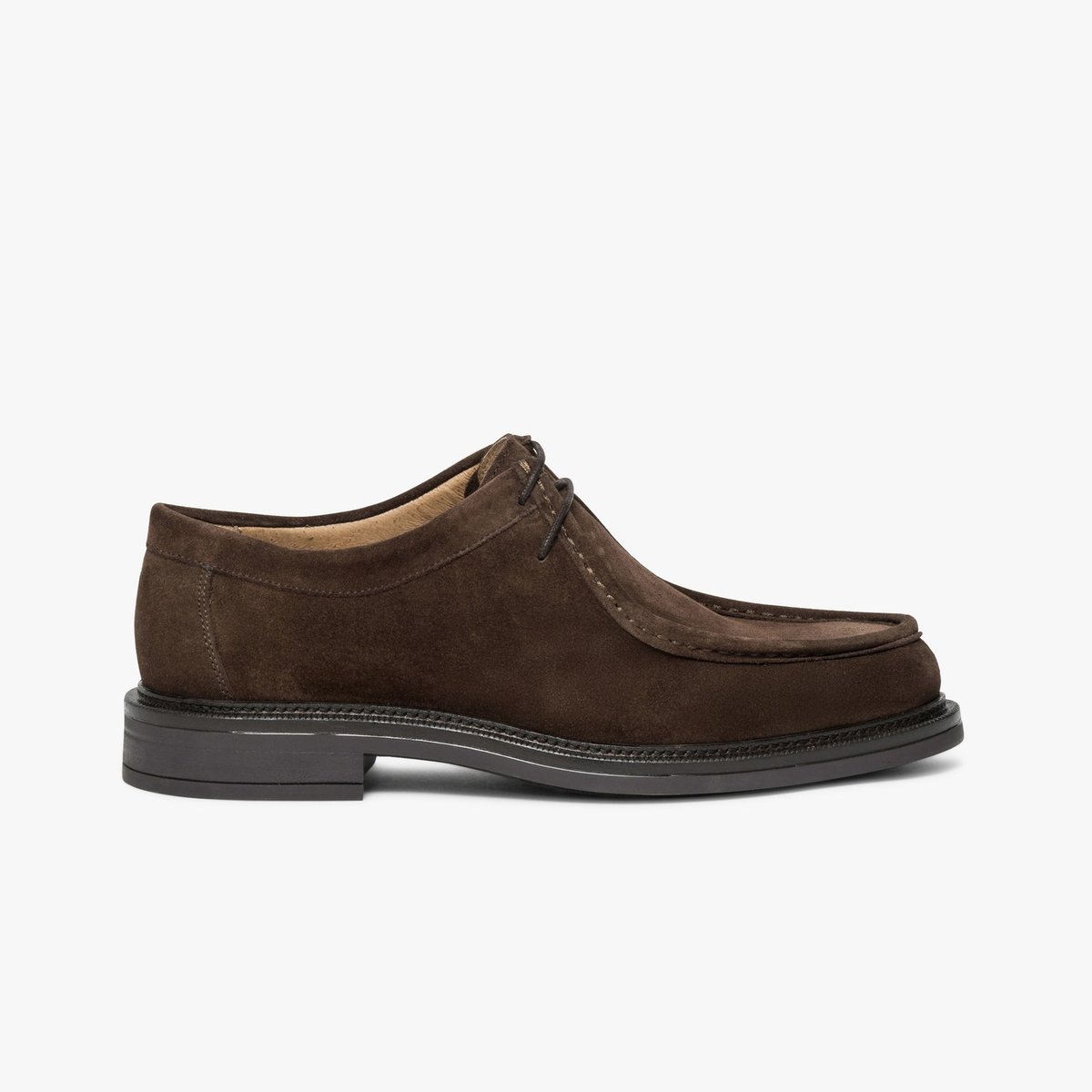Derby en cuir FLAVIUS marron chocolat, BOCAGE