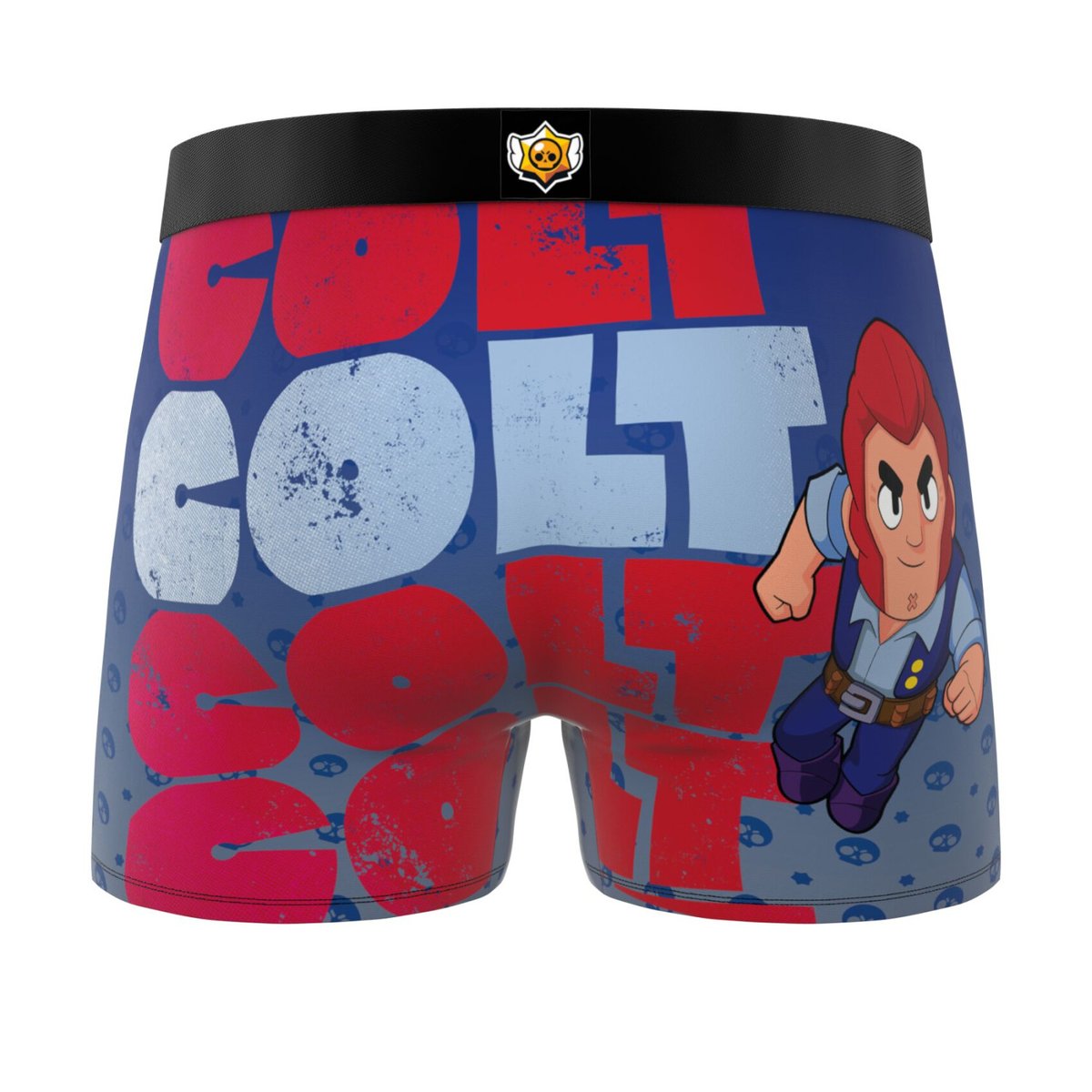 Lot De 3 Boxers Brawl Stars orange/violet/rouge/bleu/jaune, FREEGUN