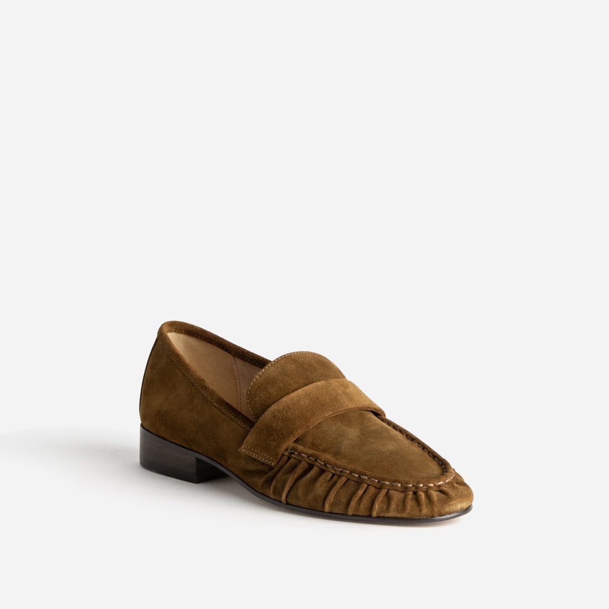 Mocassin en cuir GIULIA camel, ERAM