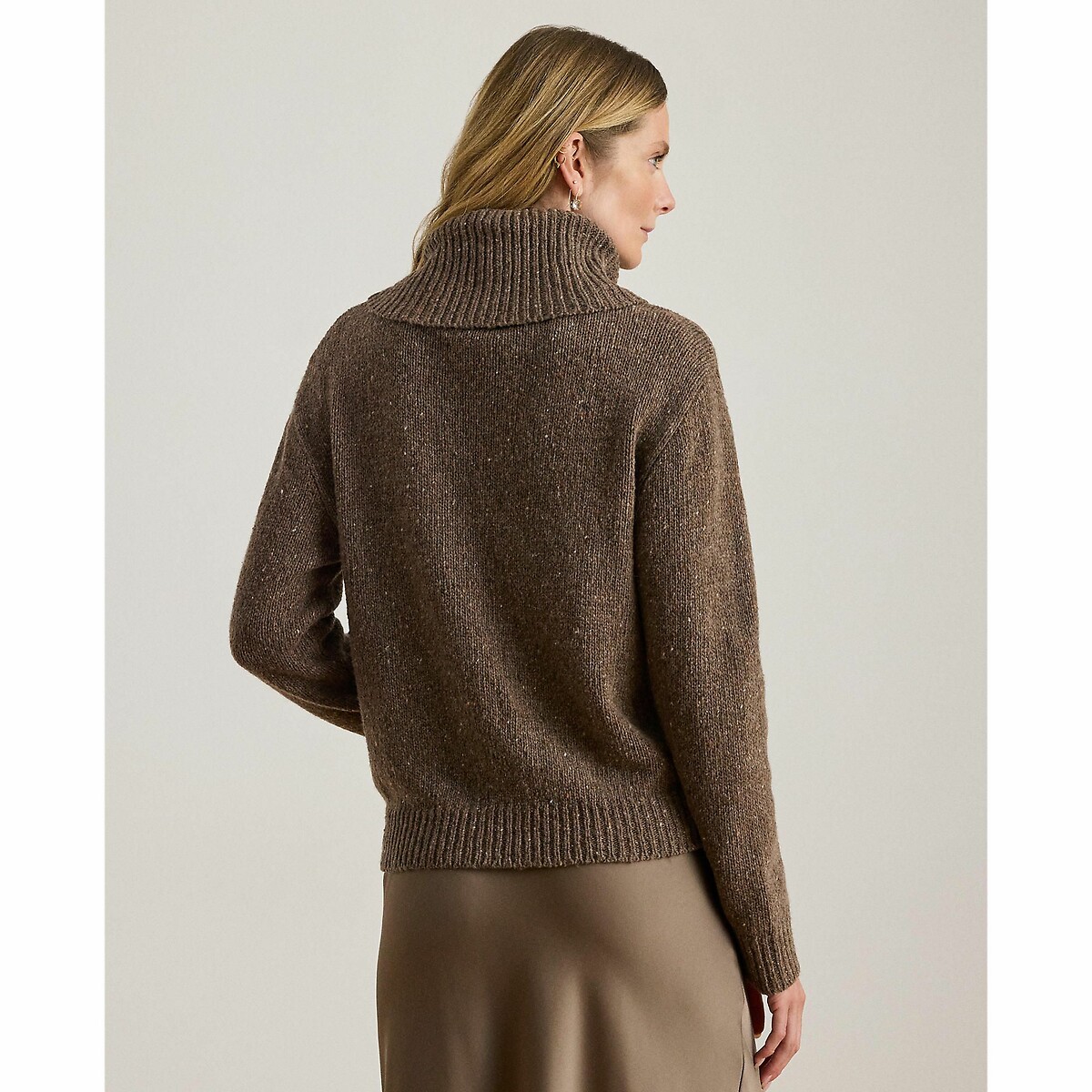 Turtleneck Jumper taupe, LAUREN RALPH LAUREN
