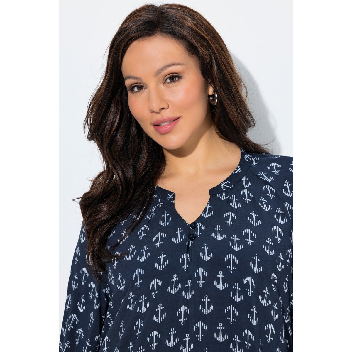 Tunique motif ancres marine, ULLA POPKEN