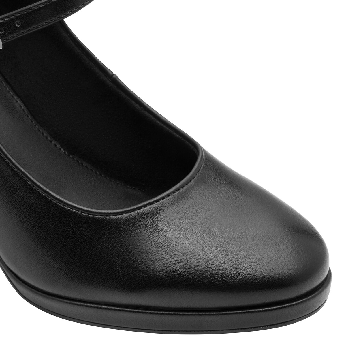 Heeled Mary Janes black, TAMARIS