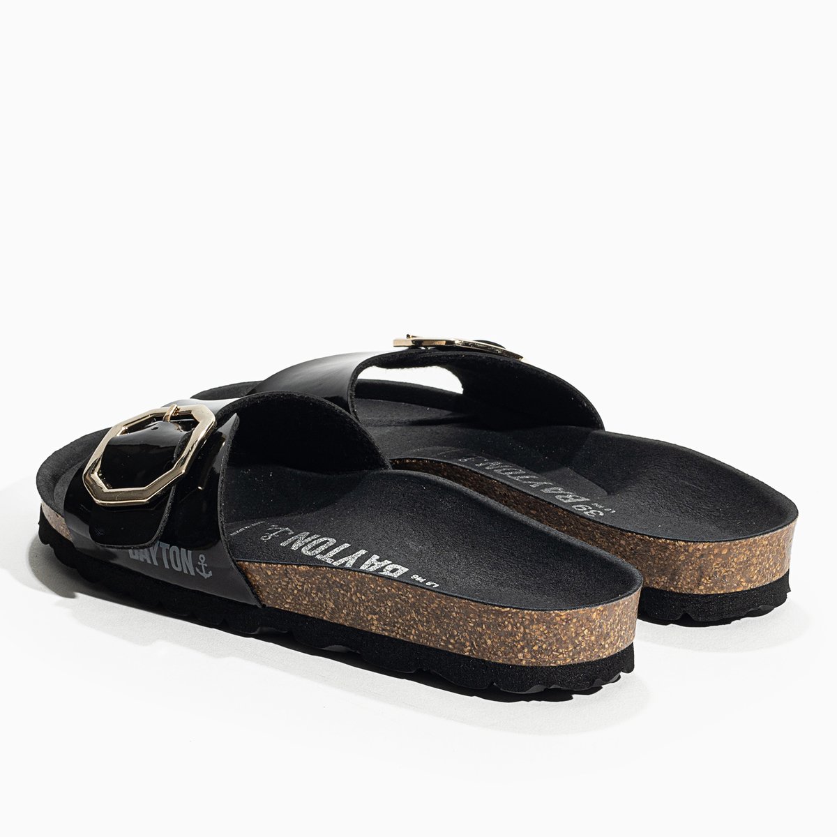 Sandales Vegan ZEPHYR noir, BAYTON