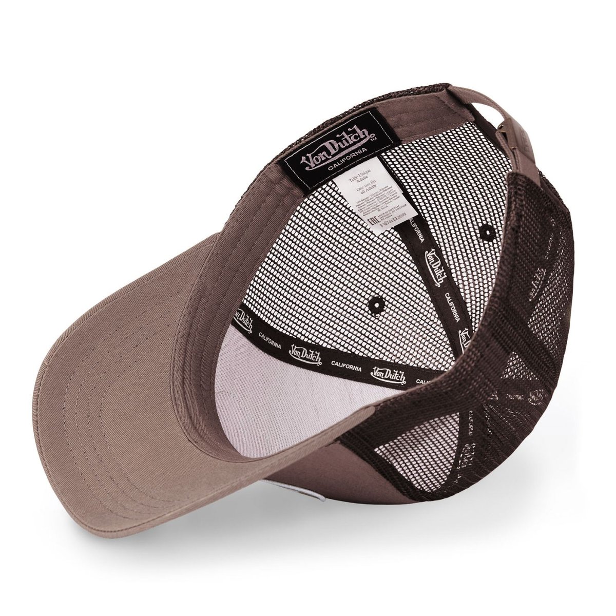 Casquette trucker Lof marron/beige/blanc, VON DUTCH