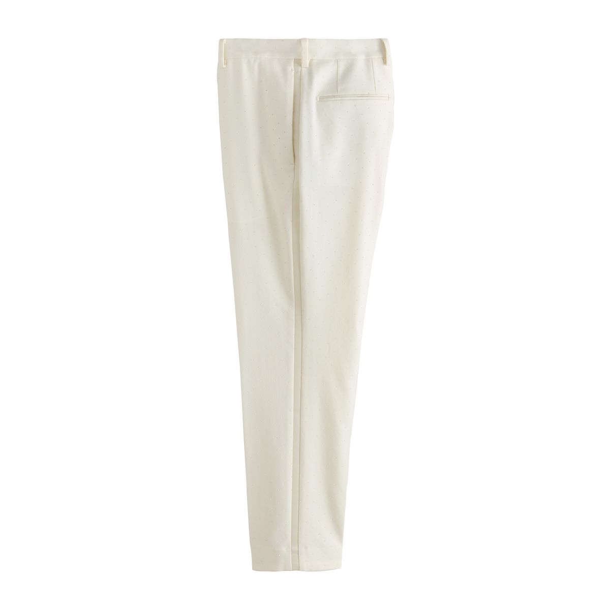 Pantalon de smoking slim scintillant écru, NEXT