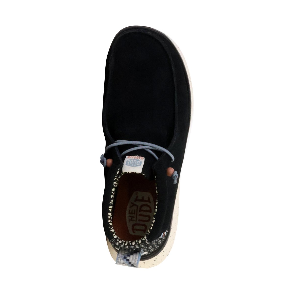 Basket Montante Cuir Wendy Peak Hi Suede noir, HEY
