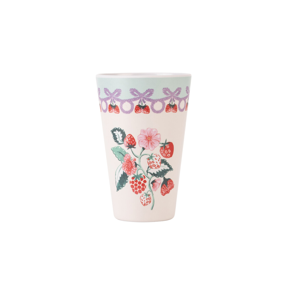 Set of 4 Raspberry Melamine Tumblers pink, CATH KIDSTON