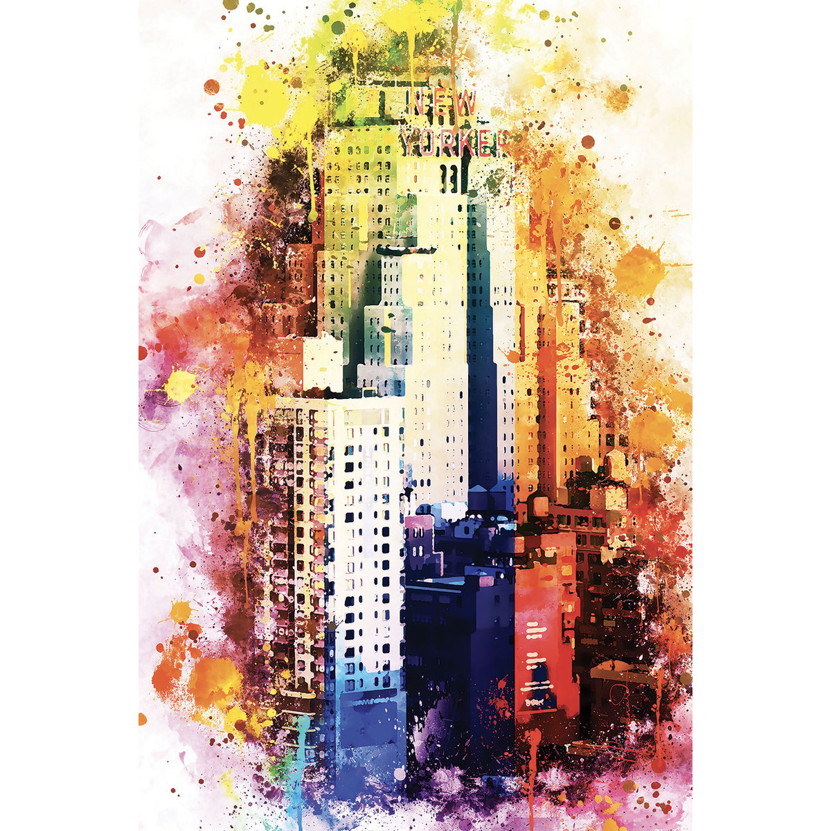 Tableau the new yorker flash vision tableau alu dibond, HEXOA
