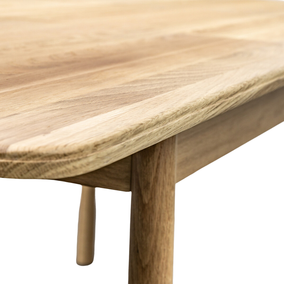Uttara Scandi Oak Extendable Dining Table (Seats 6-8) natural oak, ÉDITÉ