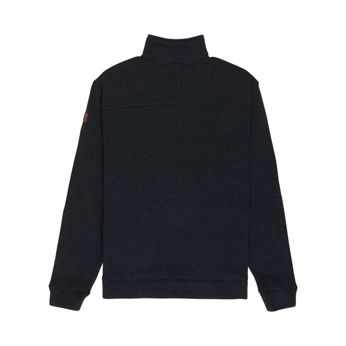 Haut en polaire KELLER 1/4 ZIP bleu dark navy heather, QUIKSILVER