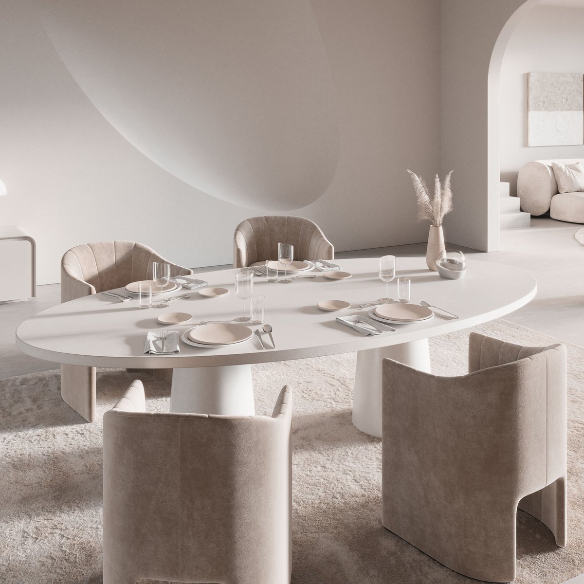 Assiette Dessert NEWMOON beige, VILLEROY & BOCH