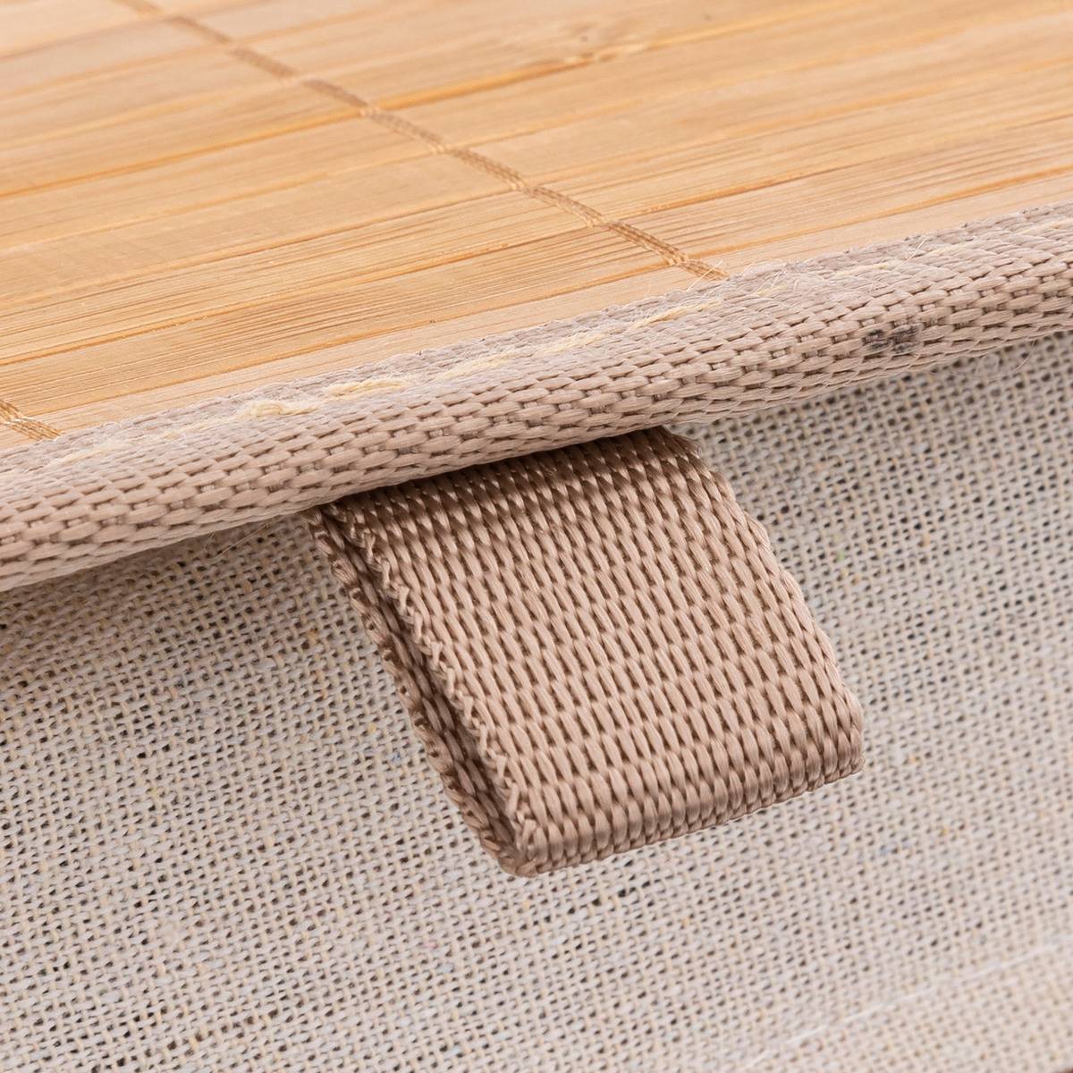 Panier à linge 60L PALAWAN beige, 5FIVE SIMPLY SMART