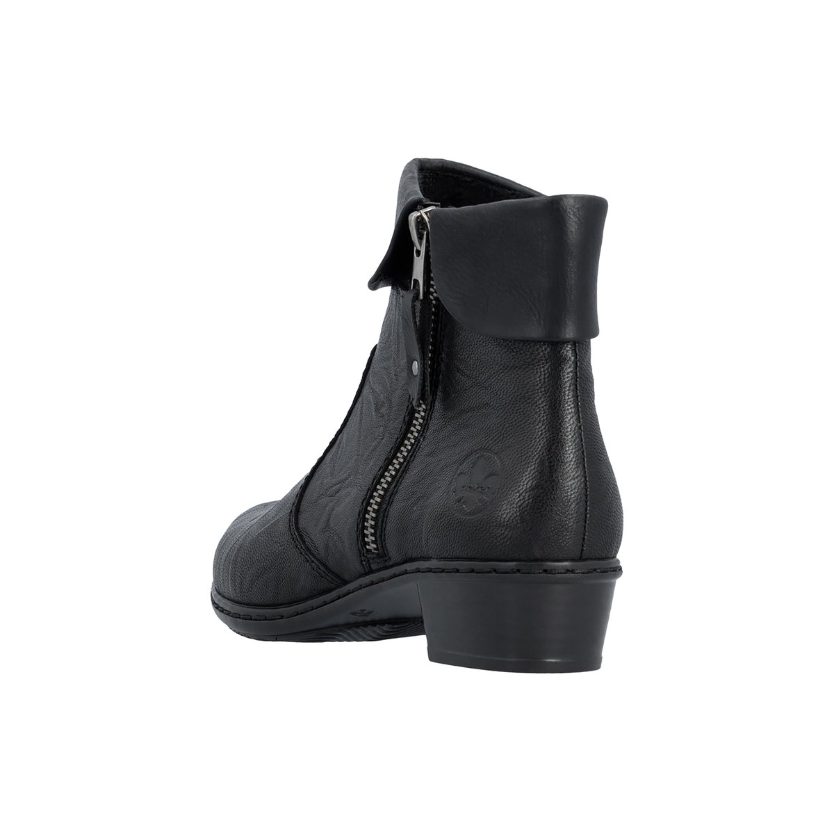 Bottine Cuir noir, RIEKER
