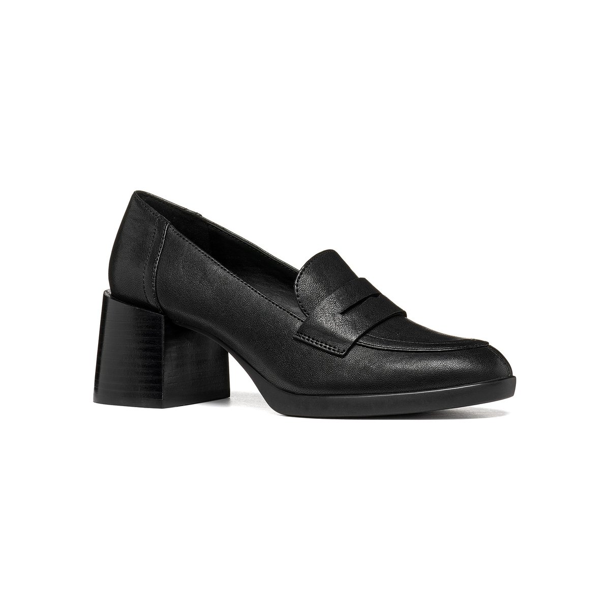 Mocassins à talons, WALK PLEASURE 55T noir, GEOX