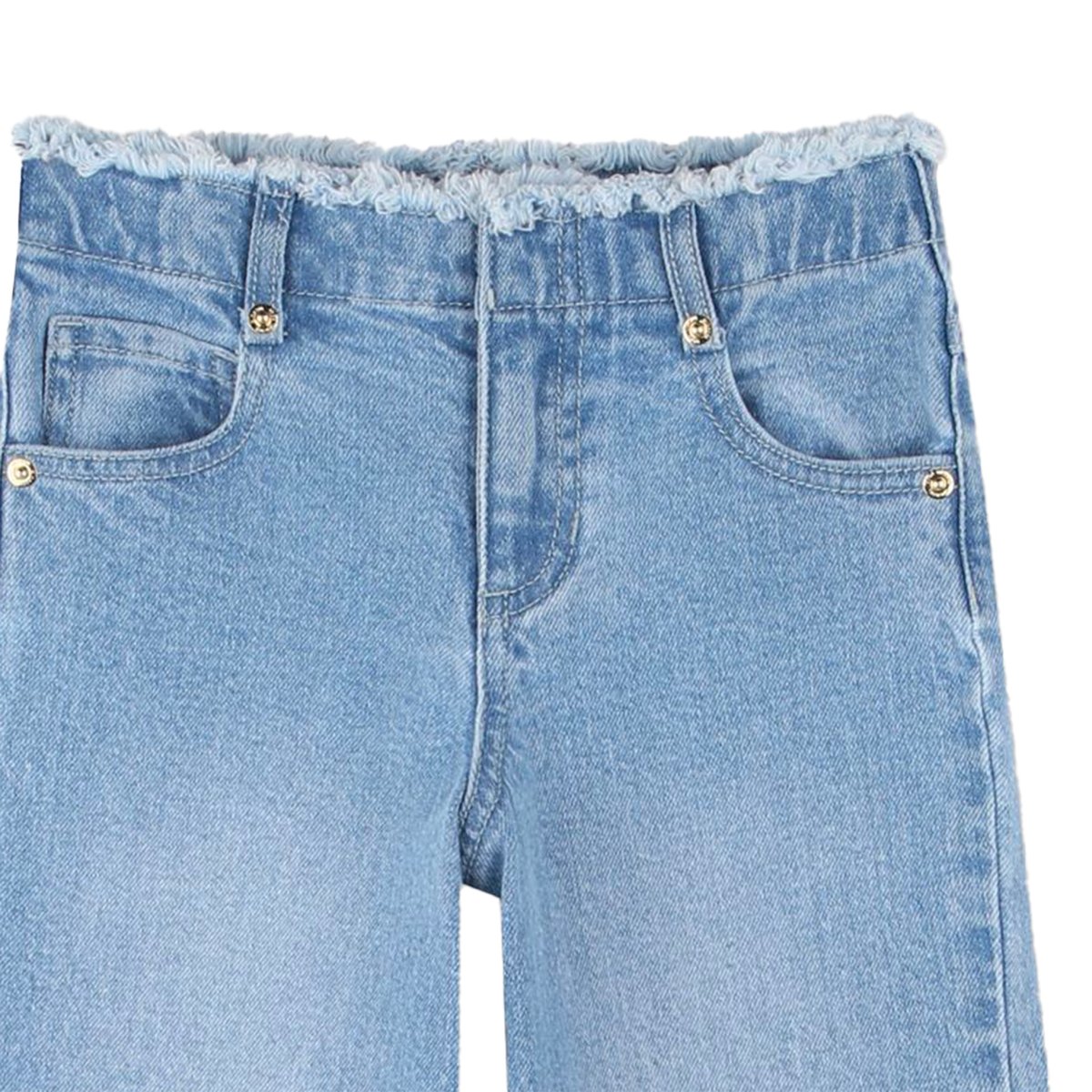 Jean à taille réglable denim blue, MICHAEL KORS