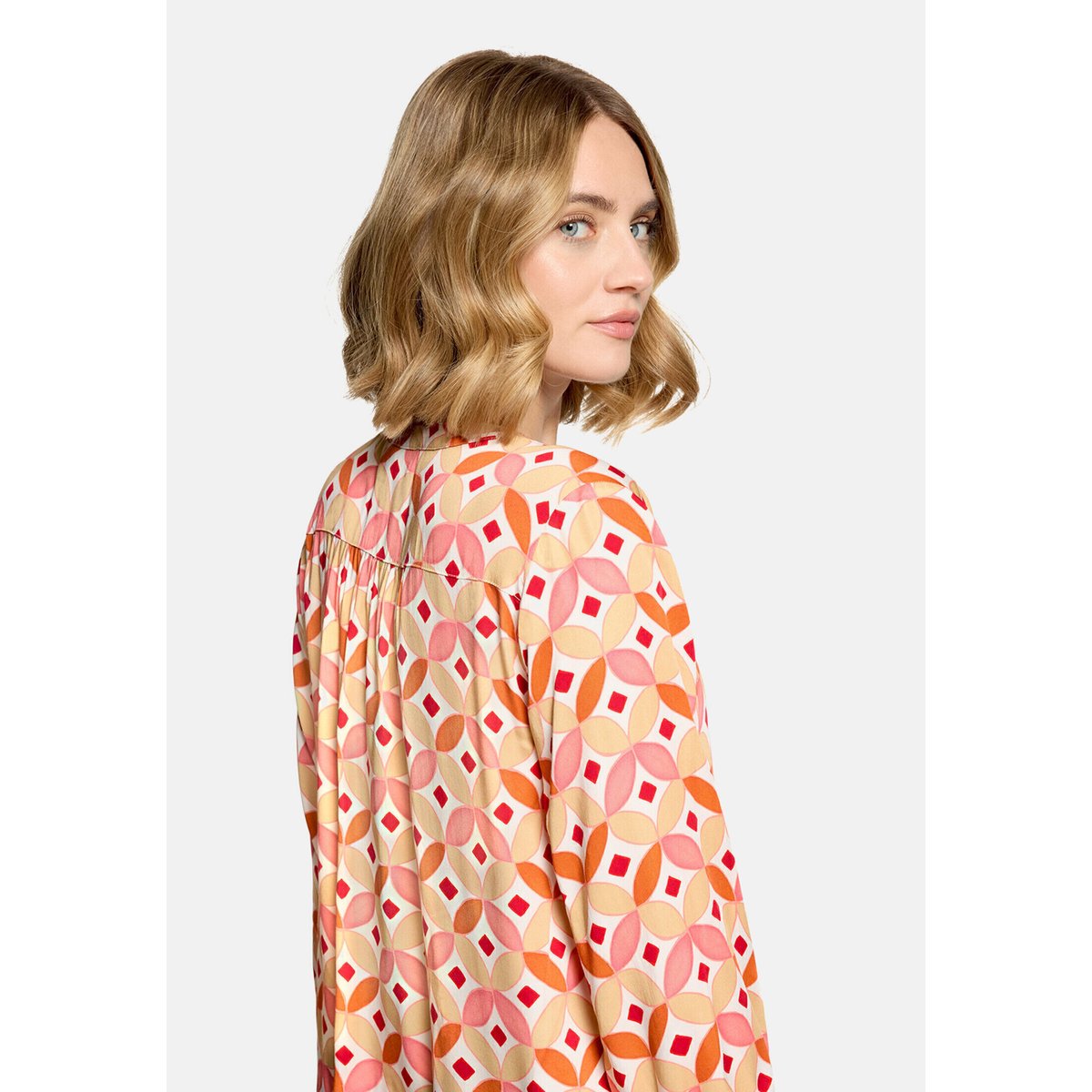 Blouse casual à motifs cream/rosé, CARTOON