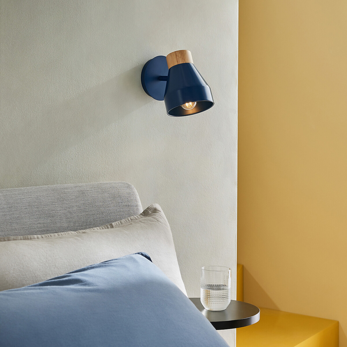 MADE.COM Albert Spot Wall Light navy, MADE