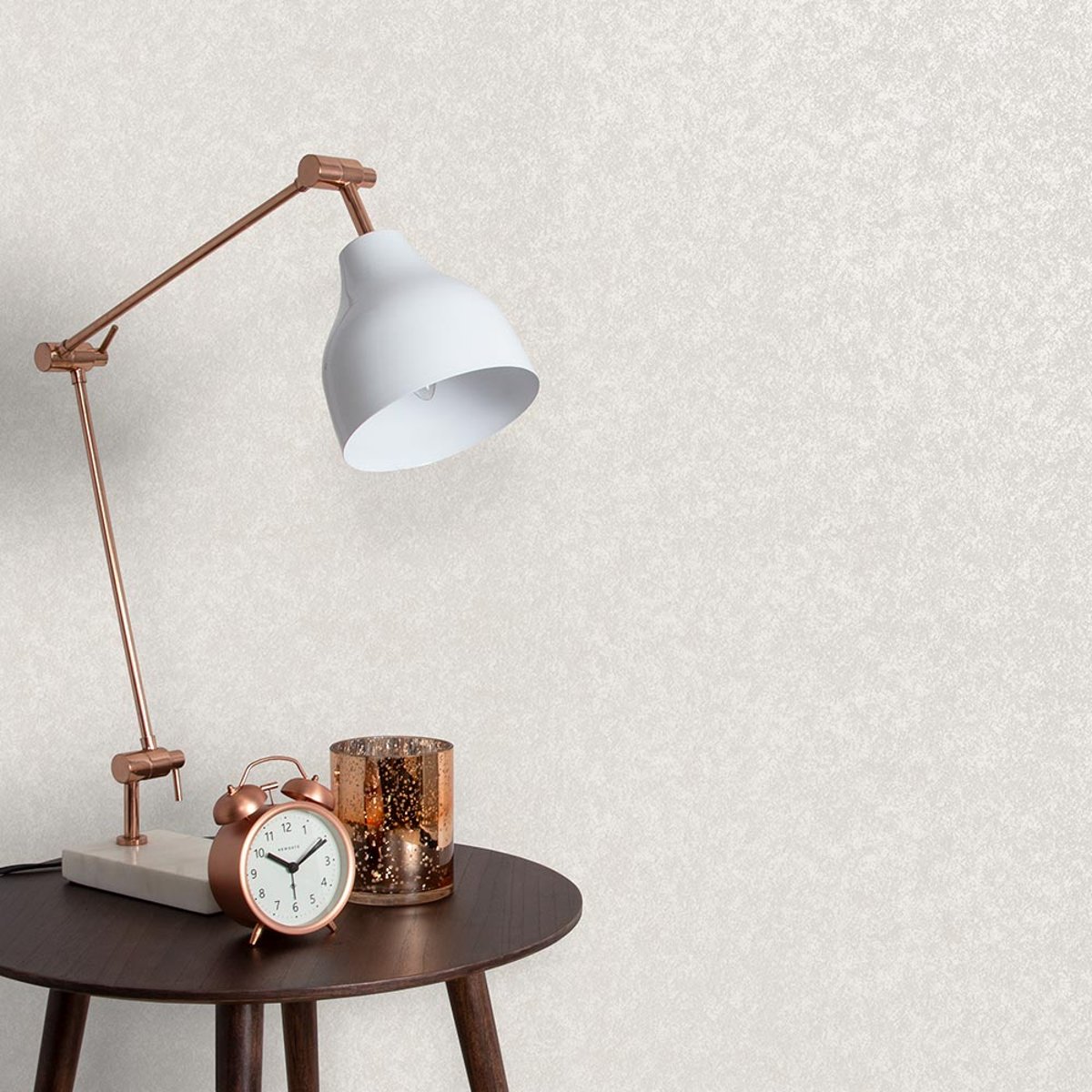 Papier peint Steel Pearl blanc, GRAHAM ET BROWN