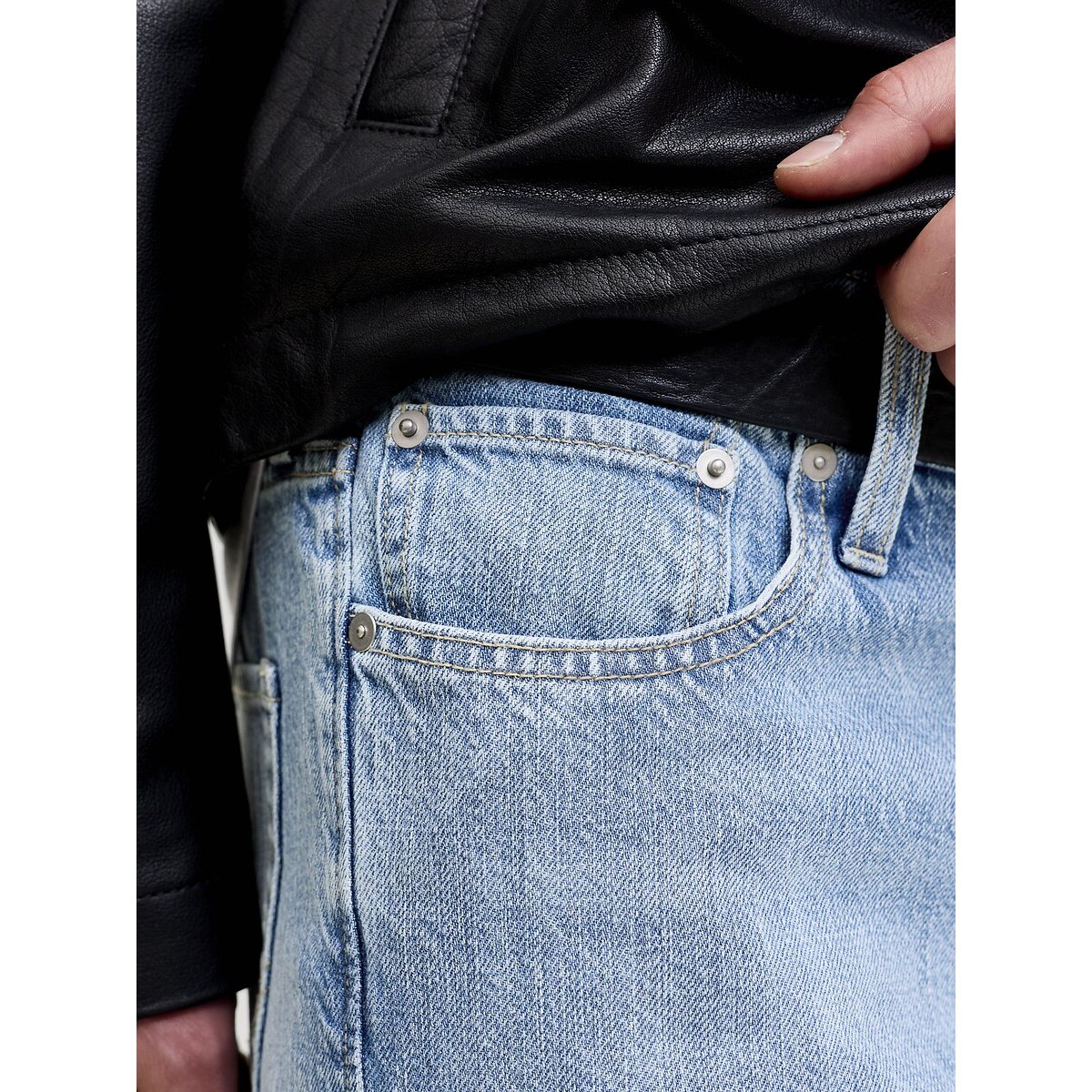 Jean doit, EDDIE bleu denim clair, JACK & JONES