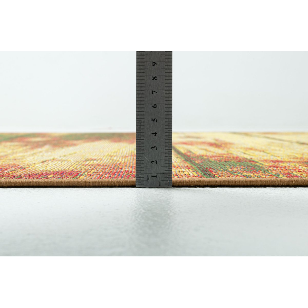 Tapis d'été pour l'intérieur et l'extérieur - RANTUM BEACH marron, THEKO