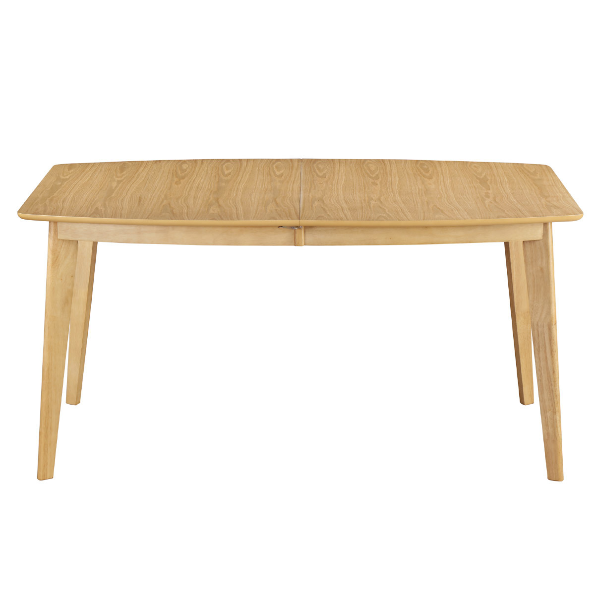 Table à manger extensible scandinave L150-200 cm LEENA chêne clair, MILIBOO