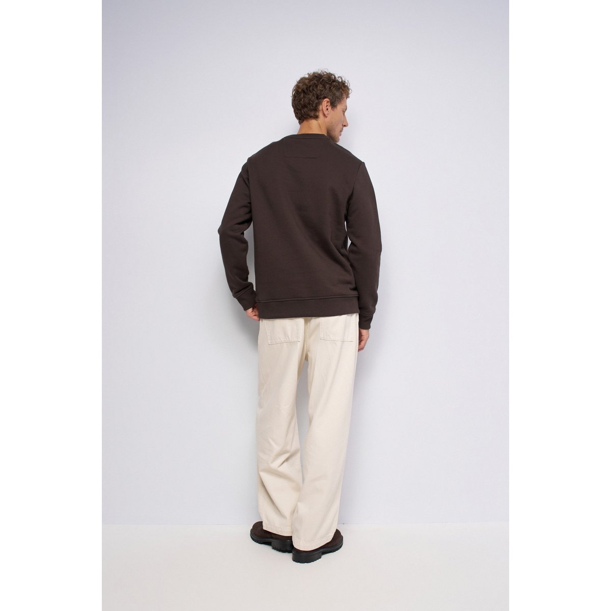 SWEATSHIRT AVEC BRANDING marron, SALSA JEANS