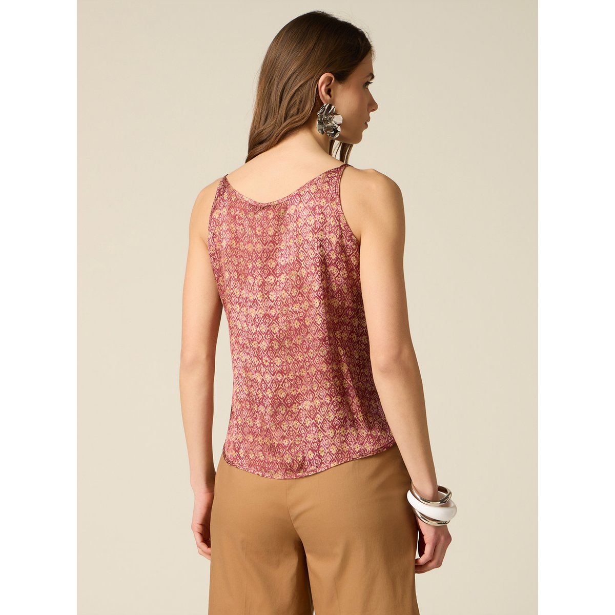 Top fantaisie rose, OLTRE