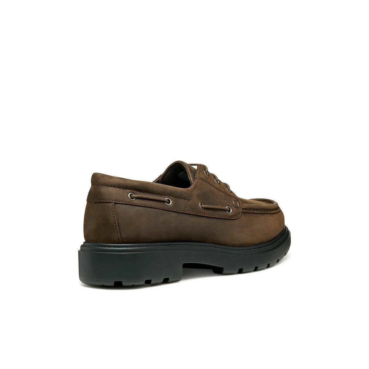 Spherica EC7 Leather Boat Loafers dark brown, GEOX