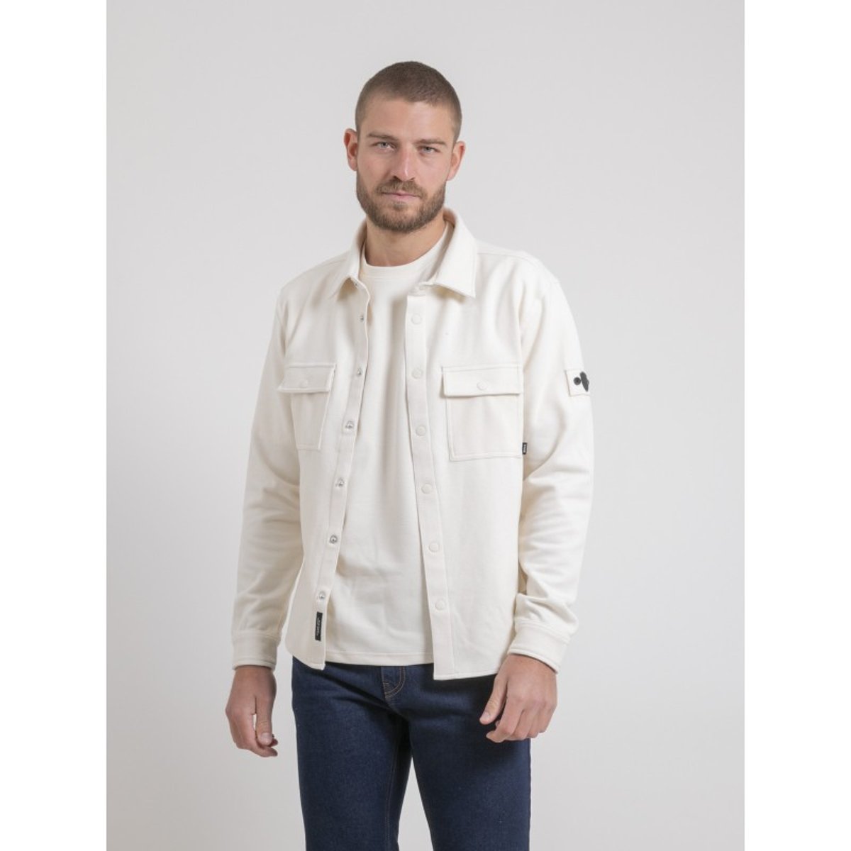 Surchemise Maille Dopemon beige, RITCHIE
