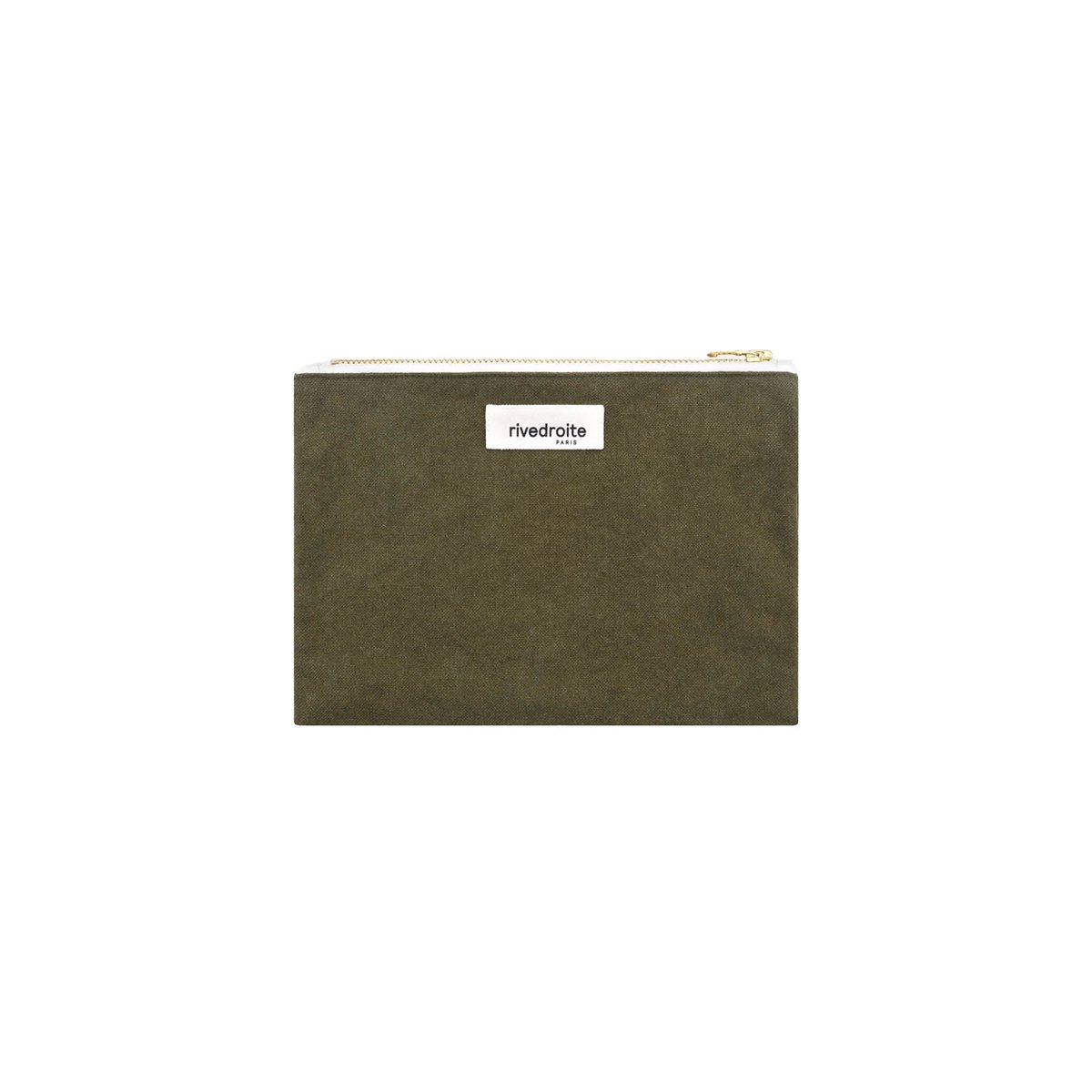 Pochette porte-cartes CAPUCINE kaki, RIVEDROITE