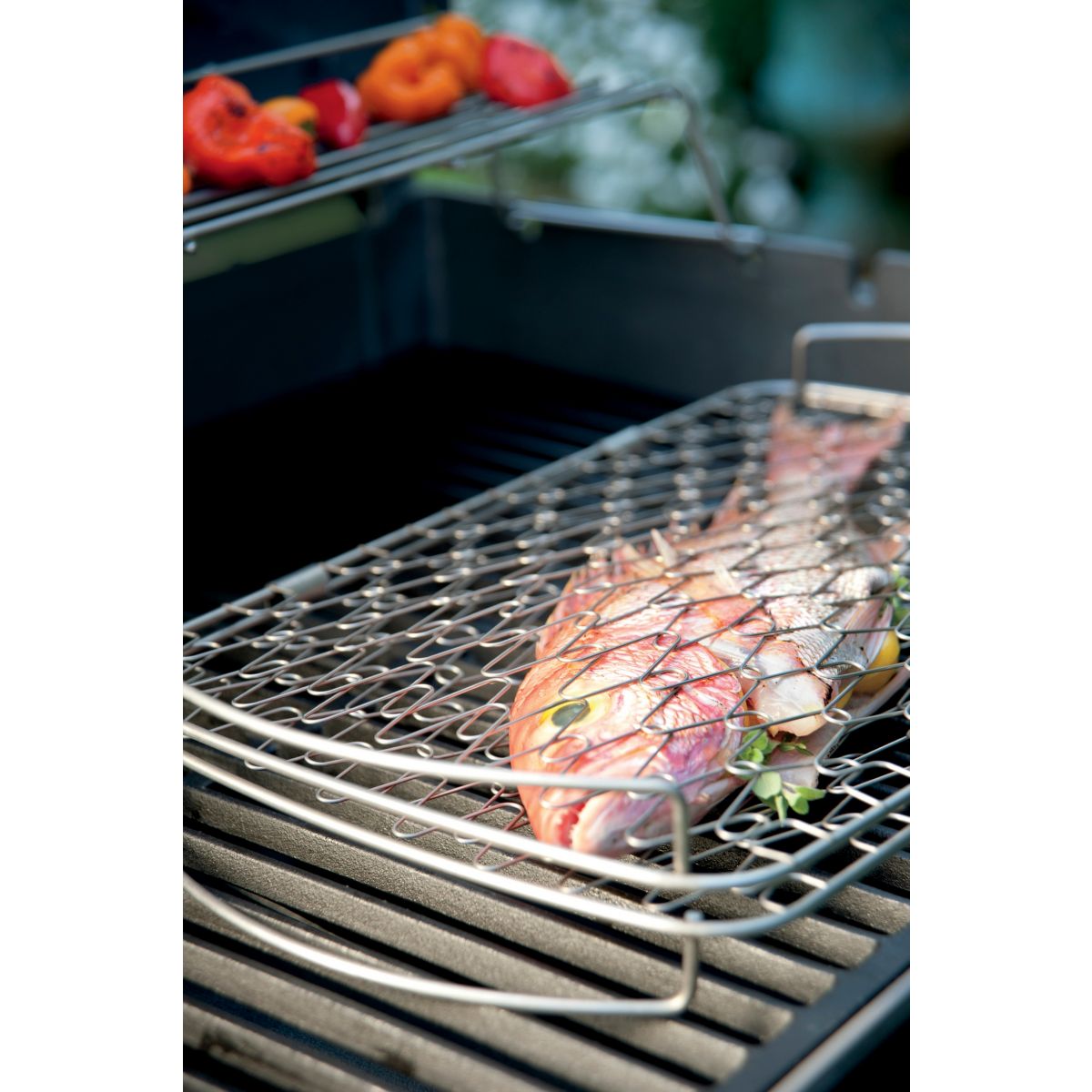 Panier de cuisson Panier à poisson Gd modèle argent, WEBER