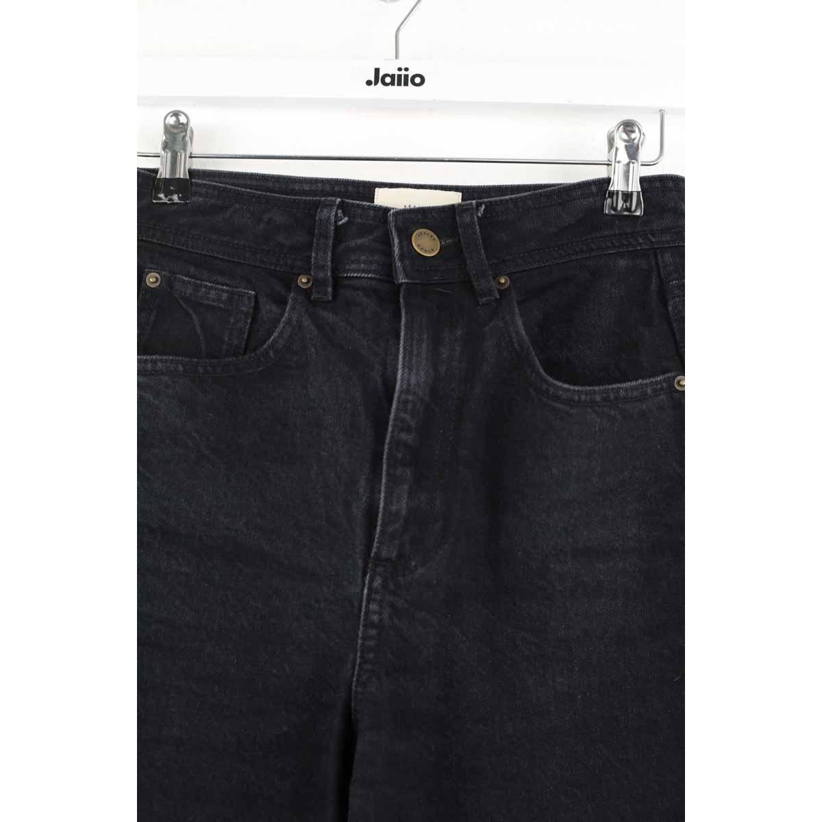 Jean large - Très Bon État noir, SEZANE