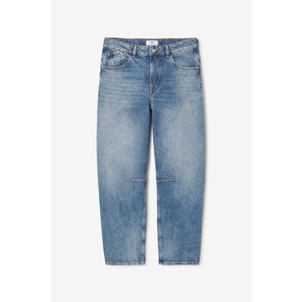 Jeans loose, large balloon , longueur 34 blue, LE TEMPS DES CERISES
