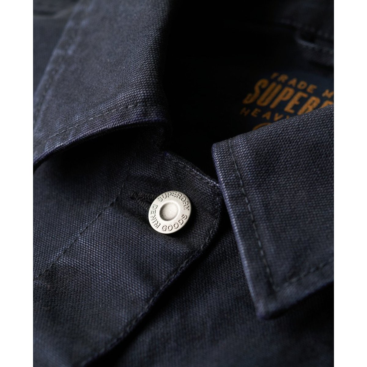 Veste en toile Chore bleu marine éclipse, SUPERDRY