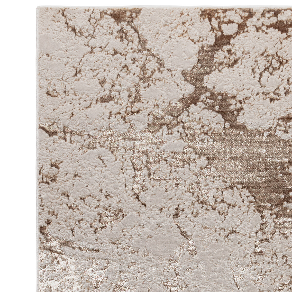 Distressed Metallic Gold Runner Rug champagne, SO'HOME