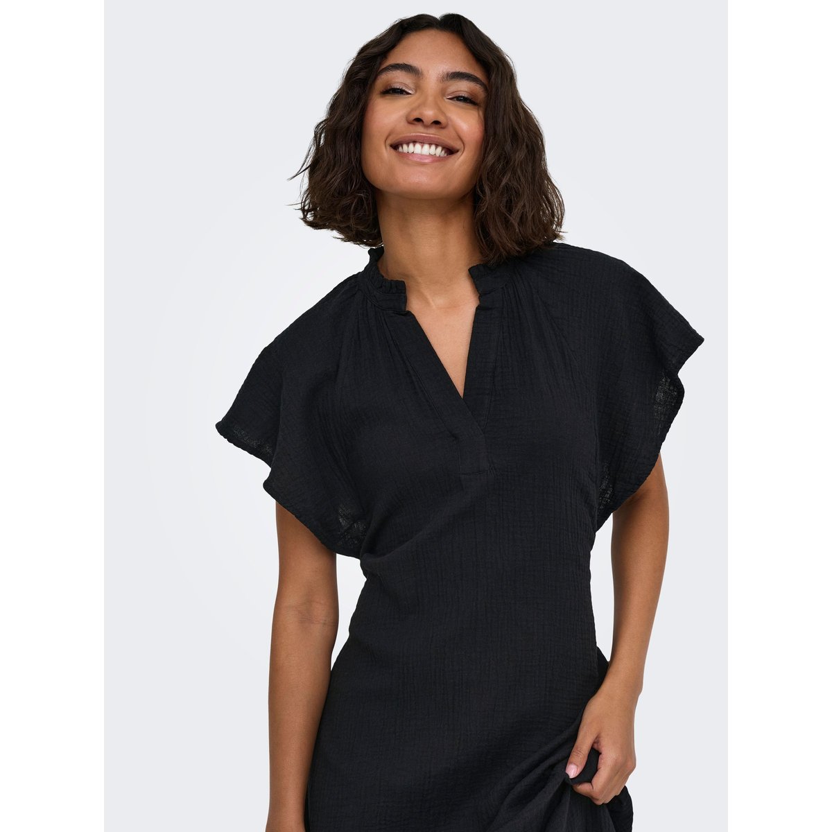 Robe noire - black, ONLY
