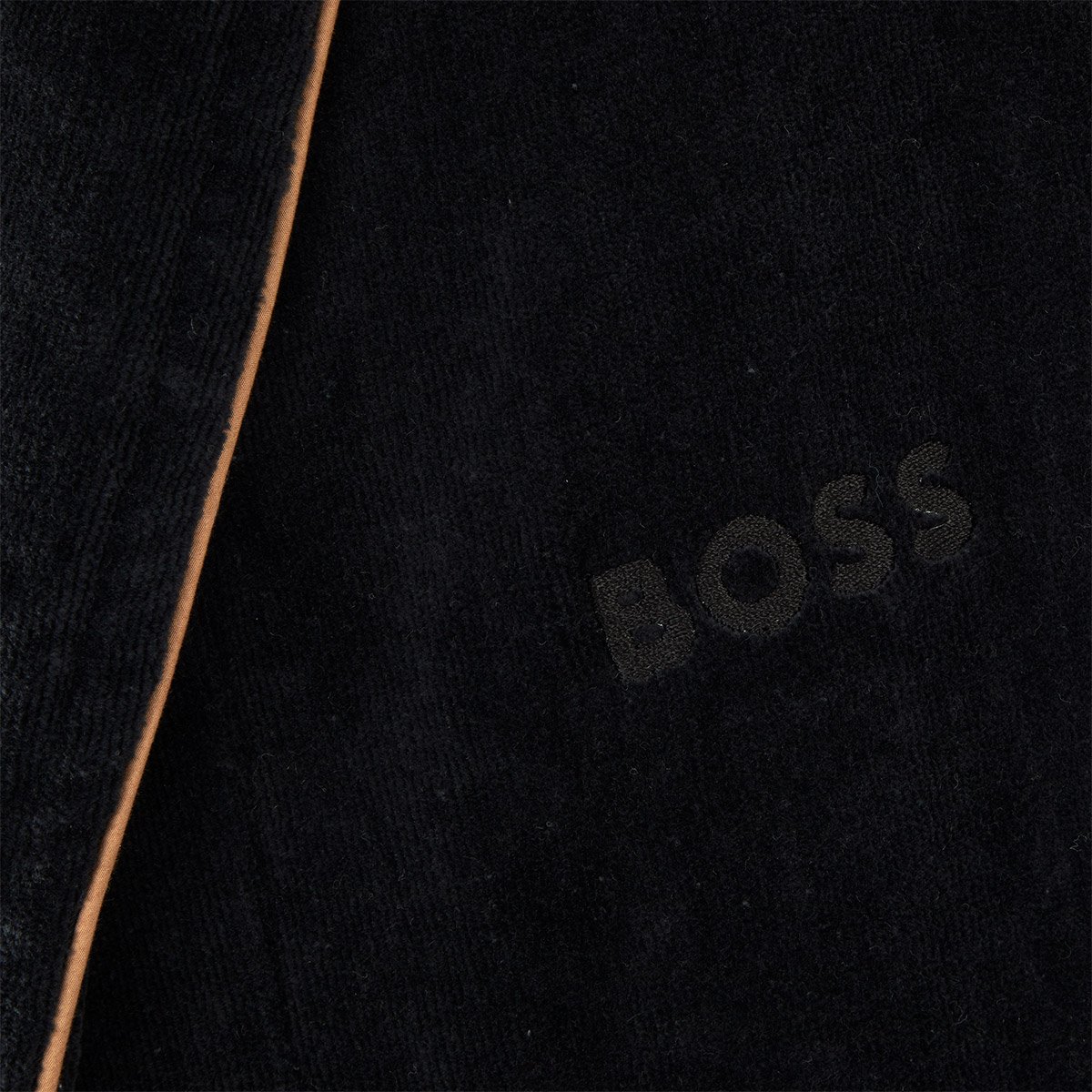 Peignoir long en velours,TIAGO black, BOSS HOME