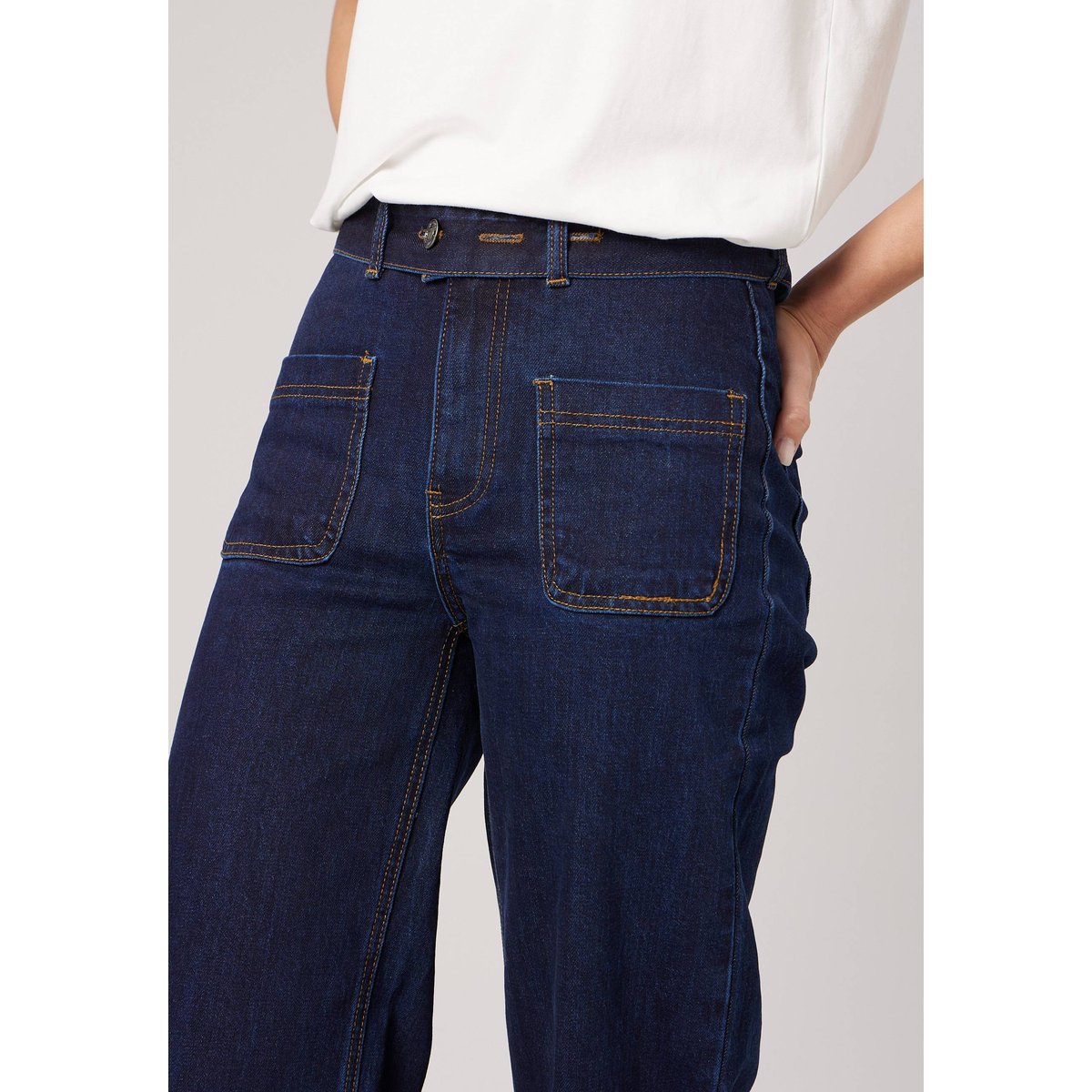 Jean wide leg femme KAMI brut, DEELUXE