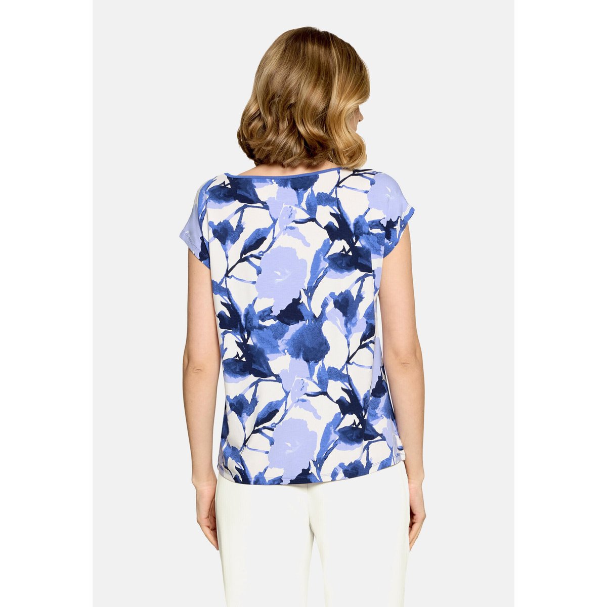 Haut casual à impression bleu/vert, BETTY BARCLAY