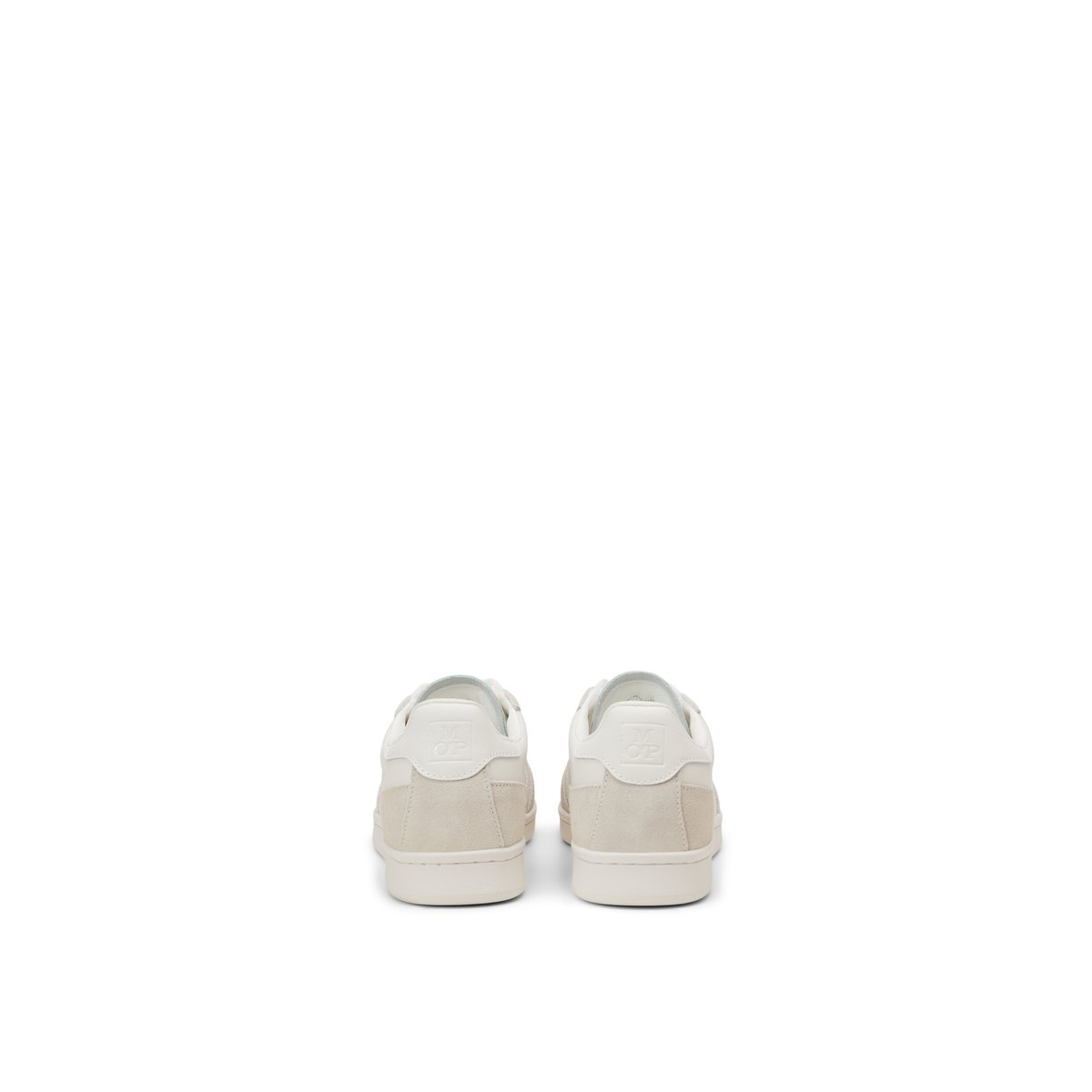 Baskets Modèle Vincenzo en cuir de vache de haute qualité blanc, MARC O'POLO