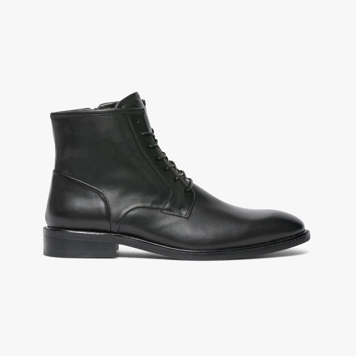 Boots en cuir ACHILLE noir, BOCAGE