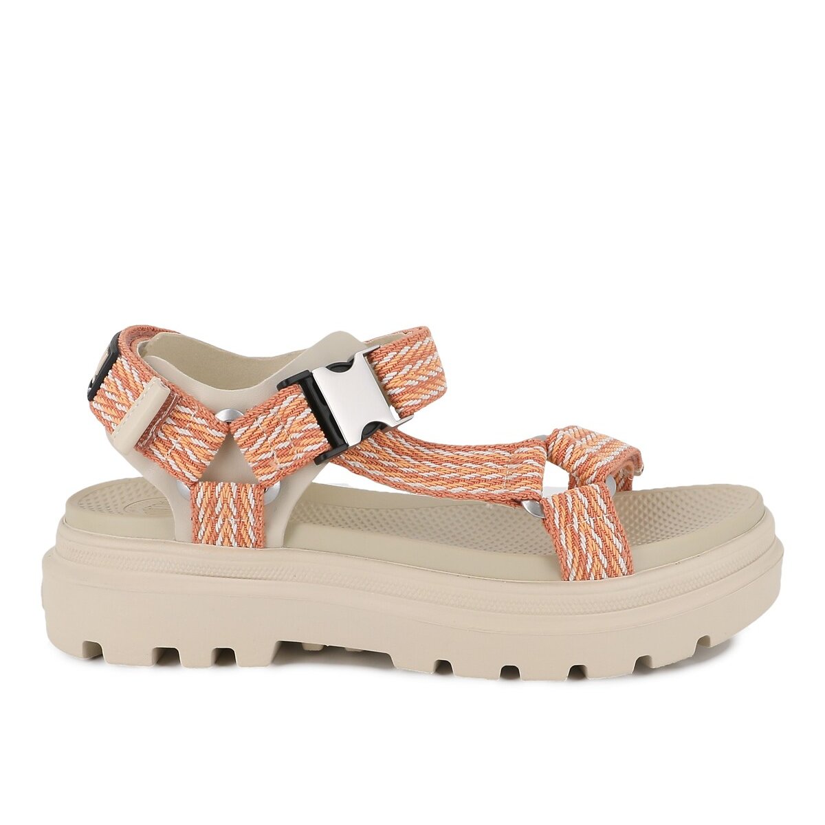 Sandales Pallacruise Strap imprimé orange, PALLADIUM