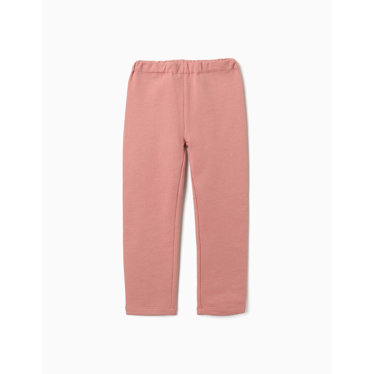 Leggings à coupe skinny en coton peigné rose, ZIPPY