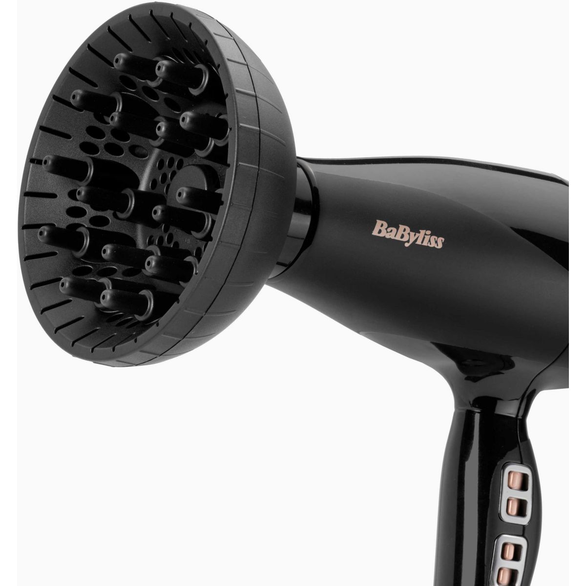 Sèche cheveux professionnel Air Power Pro 2300 6716DE noir et gris, BABYLISS