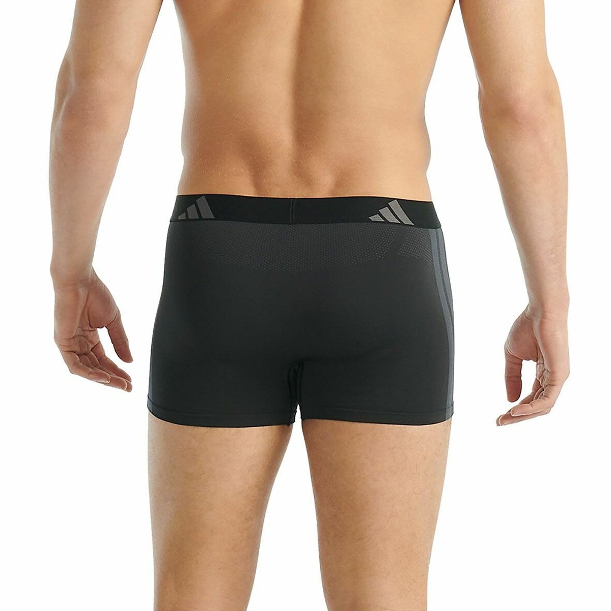 Lot de 2 boxers unis Comfort Flex noir + gris anthracite, ADIDAS SPORTSWEAR