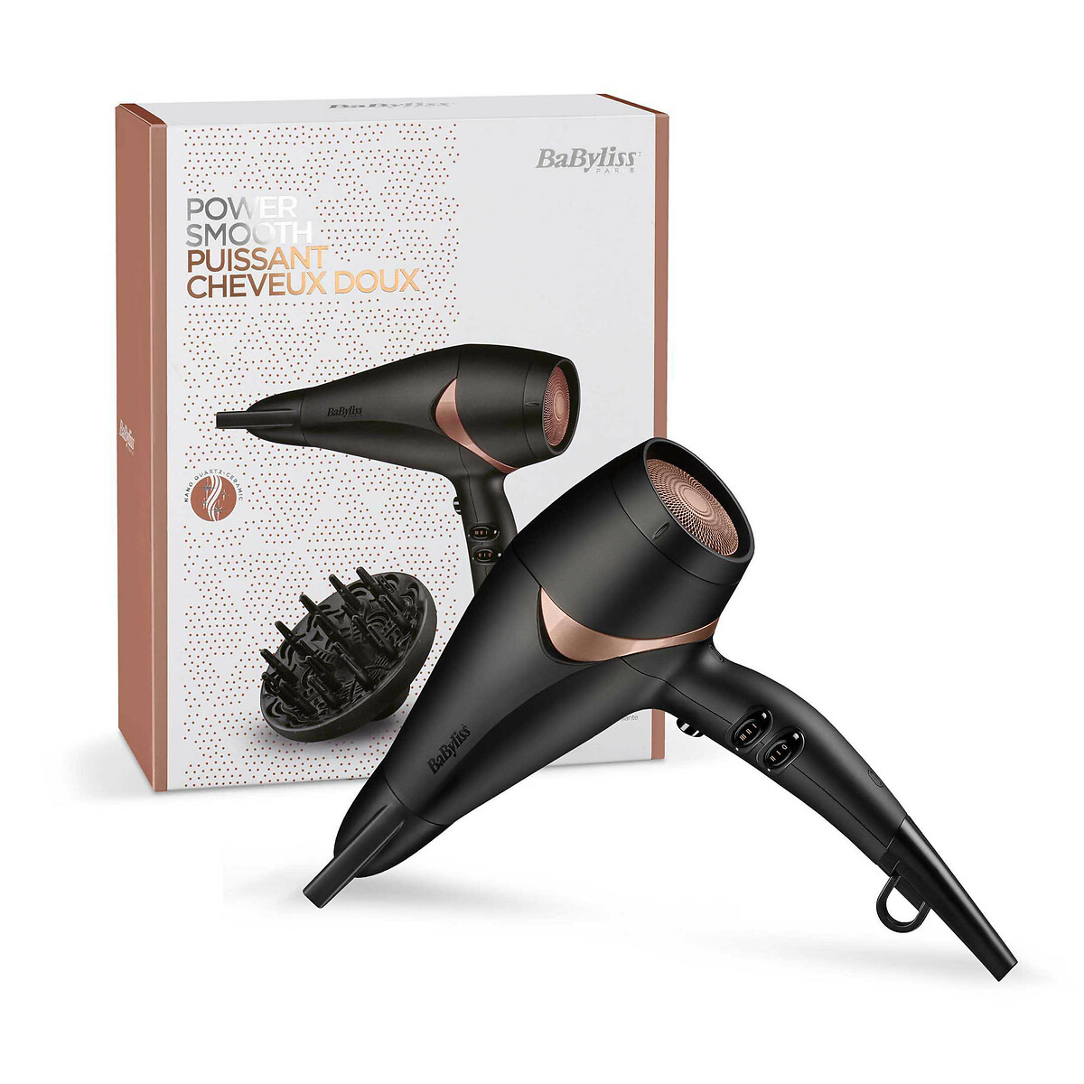 Haartrockner Bronze Shimmer 2200 schwarz, BABYLISS