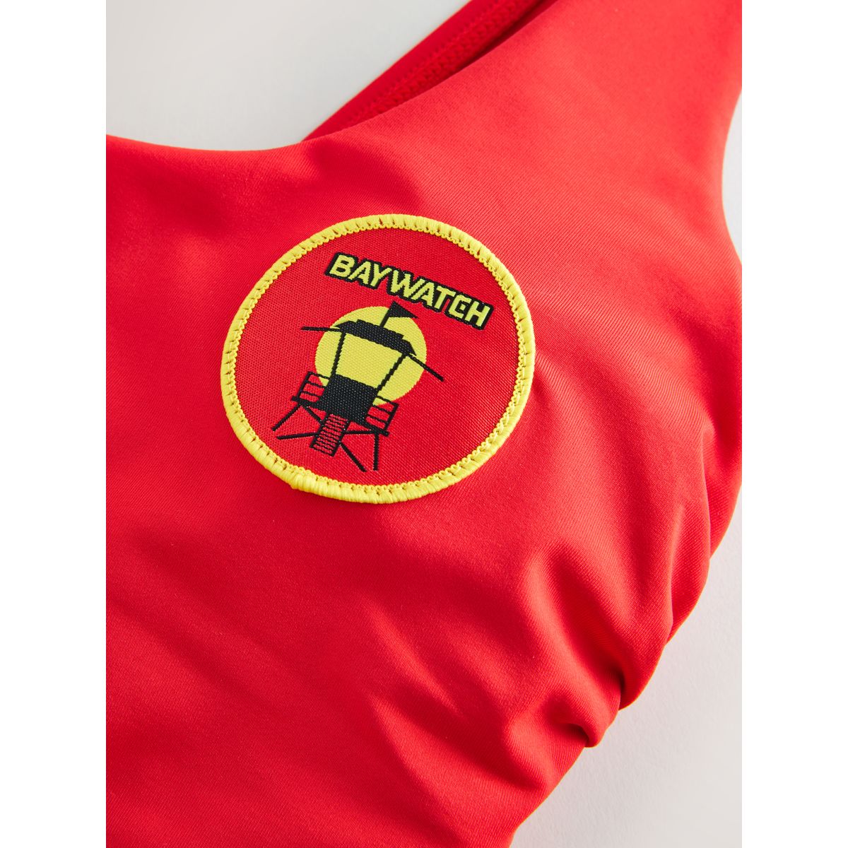Maillot de bain gainant avec perles rouge, NEXT