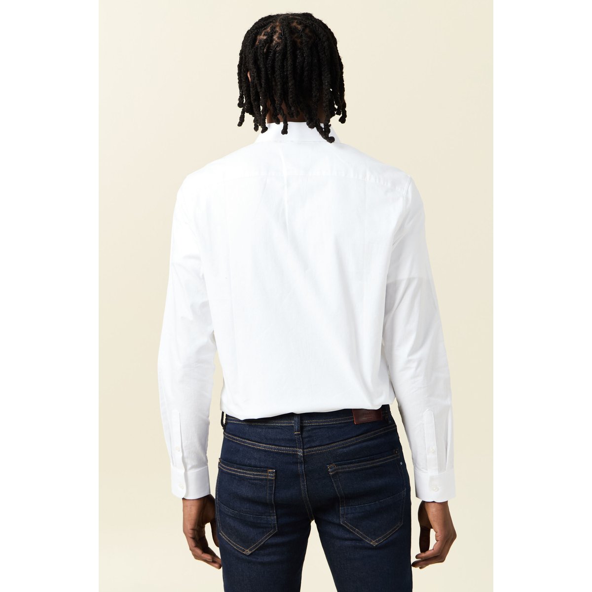 Chemise manches longues blanc, BONOBO